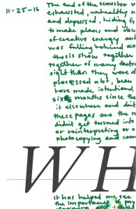 process project / weeks 9-17 | LTS