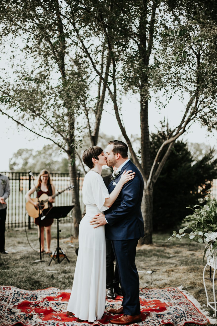 our wedding, on year later | Lynnette Therese Sauer